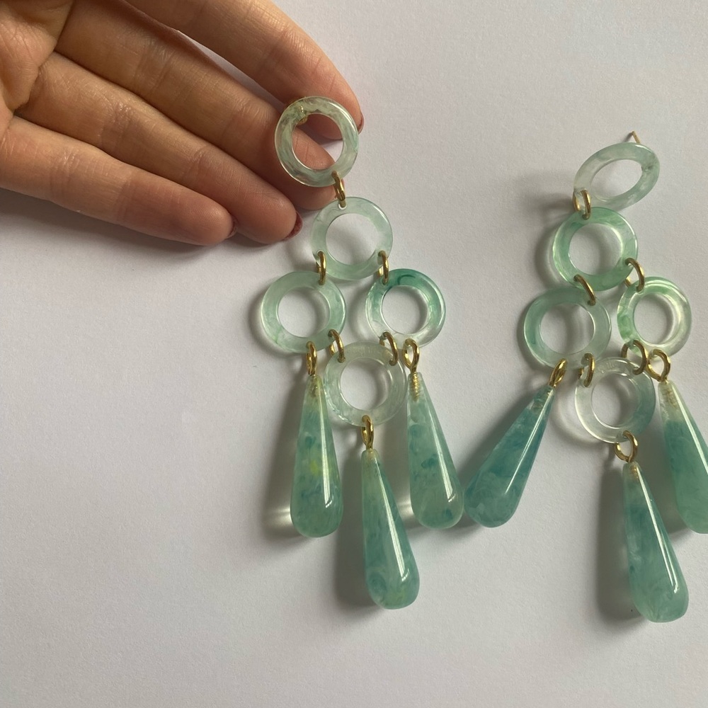 Cult Gaia Bibi Sage earrings